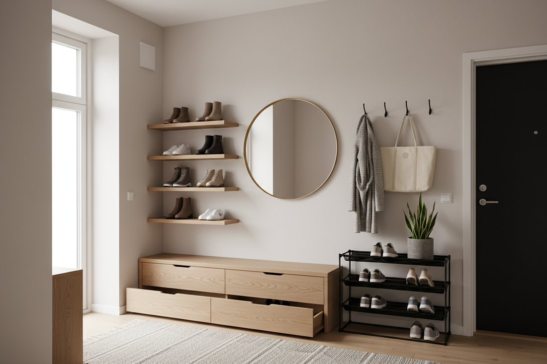 10 Small Apartment Entryway Shoe Storage Ideas That Save Space